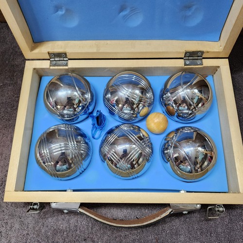Vintage petanque boules - petanque, set